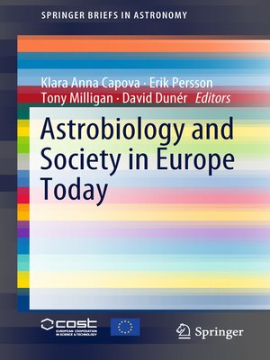 cover image of Astrobiology and Society in Europe Today